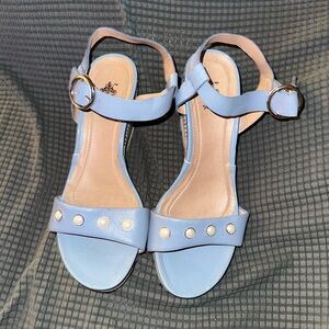 Stylish Blue Women's Sandals